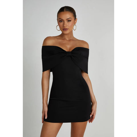 Nouvelle robe décontractée d'été sexy à épaules dénudées