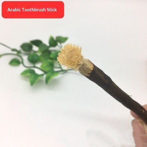🌿 Miswak Natural Toothbrush Sticks (6 Pack) – Chemical-Free Oral Care