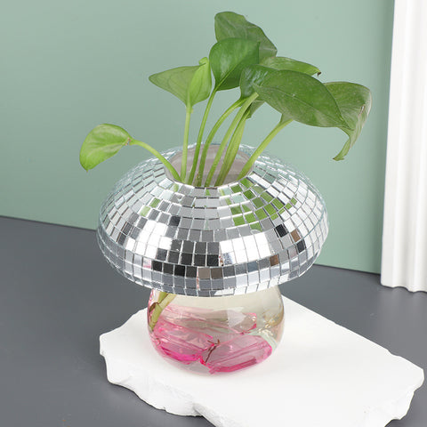 Verre, qualité supérieure, transparent, hydroponique, fleur, décoration de salon