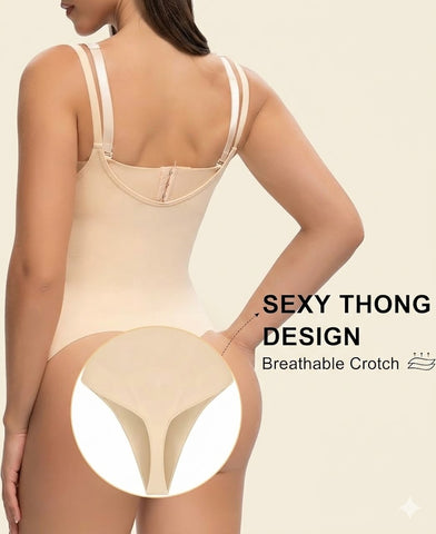 Buy Open Bust Shapewear Tummy Control Bodysuits For Women Seamless Compression High Waisted Body Shaper online at Fashionner.