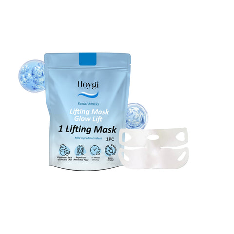 Masque liftant type V au collagène nourrissant pour la peau