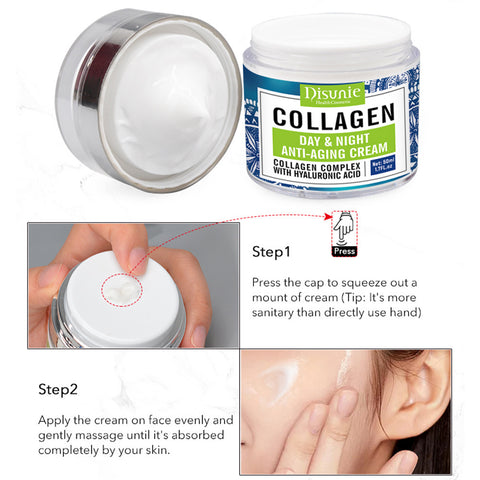 Crème au collagène anti-âge hydratante et nourrissante pour la peau