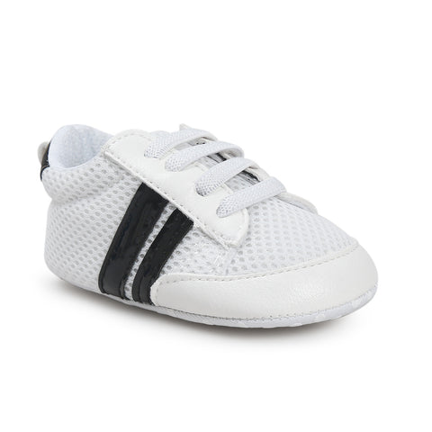 Chaussures Bébé Garçon Fille Mocassins Cuir PU Antidérapantes Souples Baskets Nouveau-né