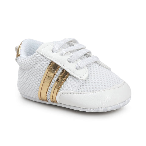 Chaussures Bébé Garçon Fille Mocassins Cuir PU Antidérapantes Souples Baskets Nouveau-né