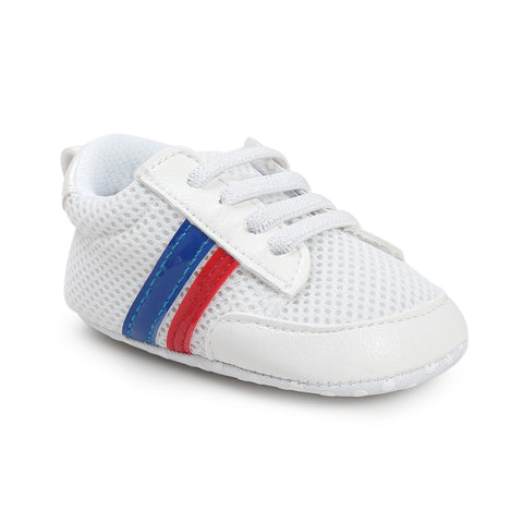 Chaussures Bébé Garçon Fille Mocassins Cuir PU Antidérapantes Souples Baskets Nouveau-né