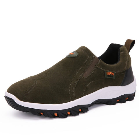 Large Size Men's Shoes Anti-Slip Wear Hiking Shoes Outdoor Low-Top Shoes Breathable Climbing Shoes Casual Sports Shoes - Fashionner