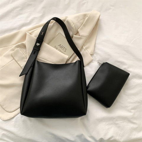 Large Shoulder Bag Women's Leisure Combination Tote Bag - Fashionner