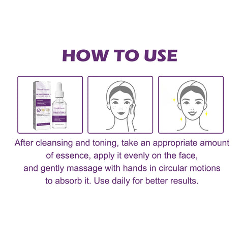 Oligopeptide-1 Complex Serum, Lighten Facial Fine Lines Moisturize And Firm Skin Essence
