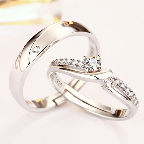 Bague de couple Une bague simple