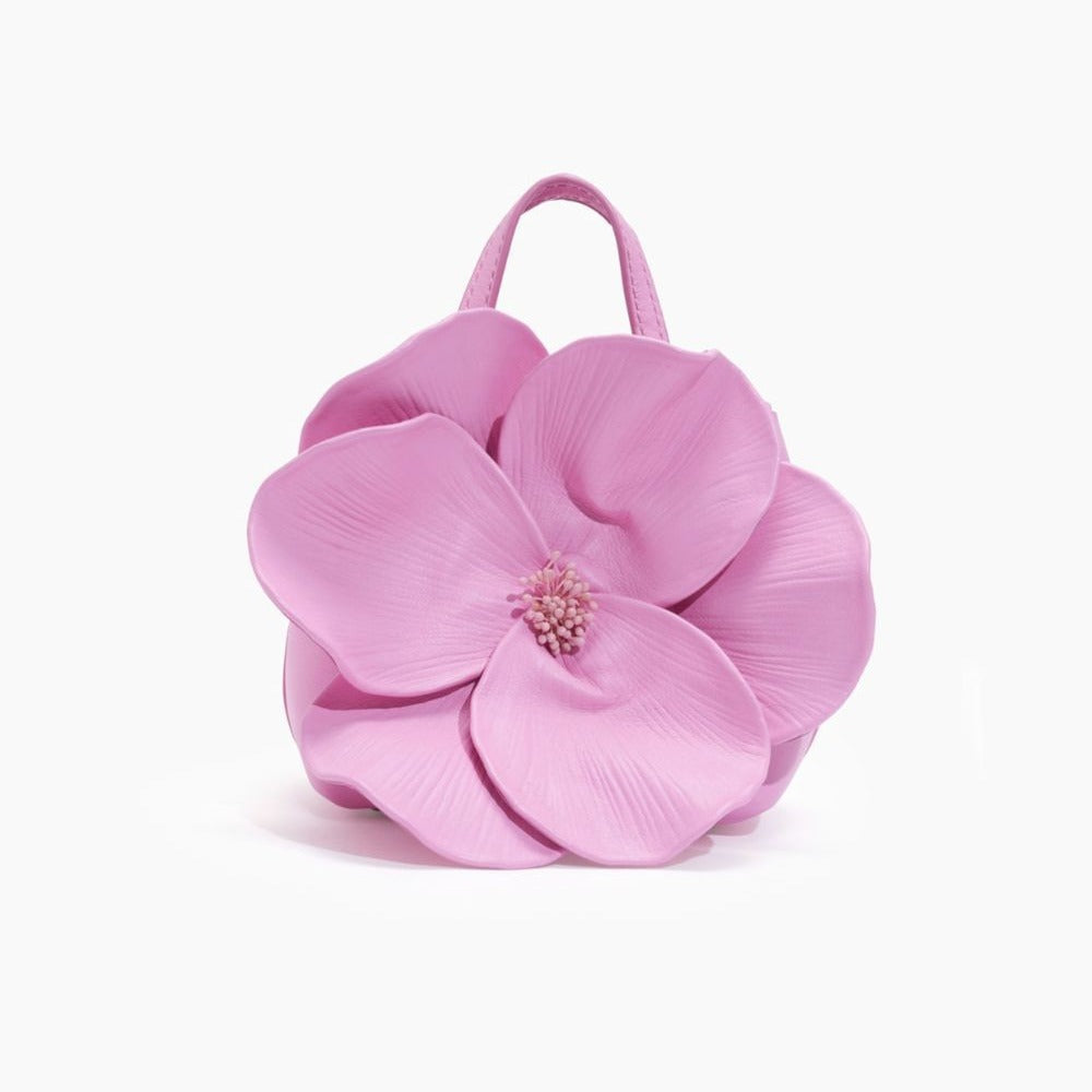 French Style Petal Flower Tote Bag One Shoulder Crossbody - Fashionner
