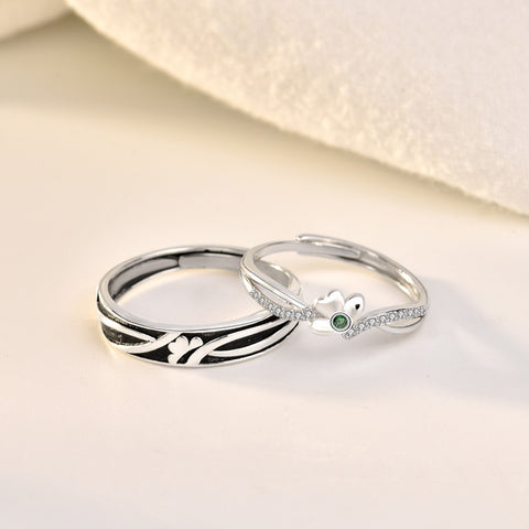 Bague Couple Porte-Bonheur Originale