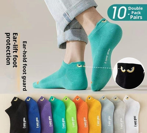 Chaussettes de basketball basses tendance pour jeunes, avec maille respirante et évacuation de la transpiration