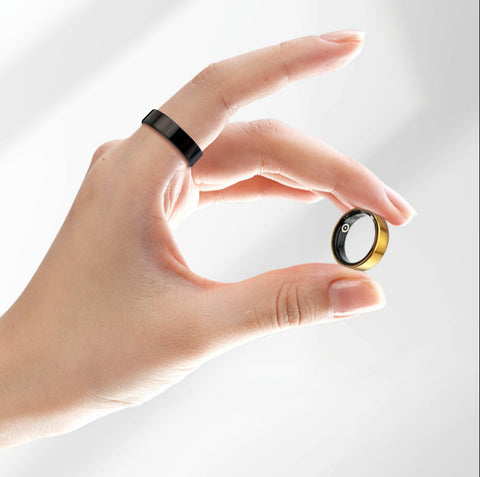 SR08 Bague intelligente Surveillance de l'oxygène sanguin, du sommeil et de la fréquence cardiaque