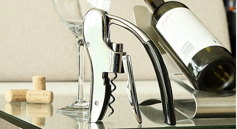 Wine Bottle Opener Household Zinc Alloy Driver Wine Bottle Opener Creative Wine Lid Opener