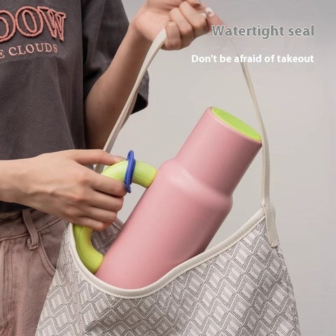 Dopamine Overlord Handle Straw Stainless Steel Vacuum Cup