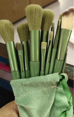 Lot de 13 pinceaux de maquillage, pinceau anticernes, pinceau fard à joues, pinceau poudre, pinceau fard à paupières, pinceau surligneur, pinceau fond de teint, outils de beauté cosmétiques
