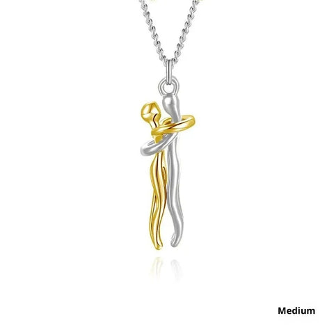 Buy Embrace Emotional Expression Collarbone Pendant Necklace online at Fashionner.