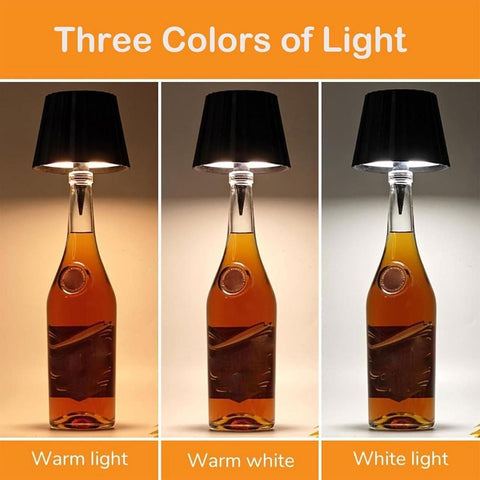 Lampe bouteille sans fil