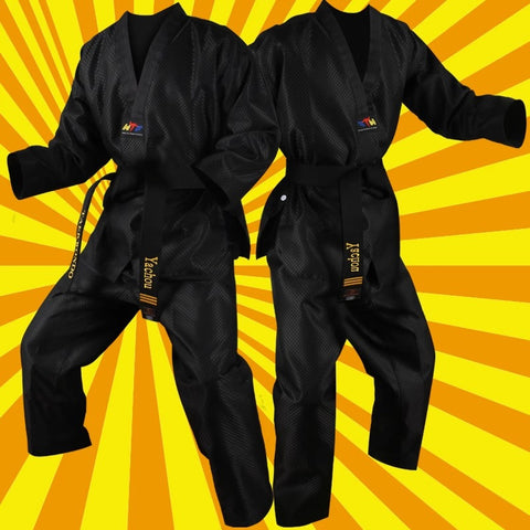 Black TKD Uniform Fitness Wear