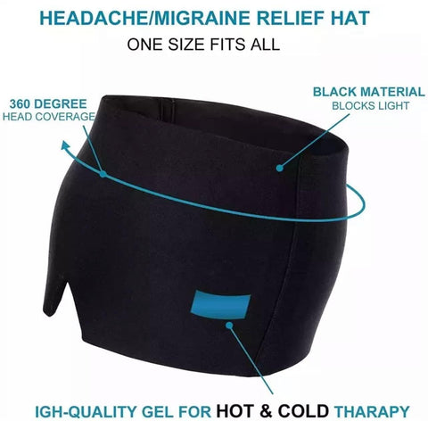 Casquette magique secrète soulageant la migraine et les maux de tête
