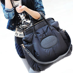 Women Handbags Ladies Warm Tote Bag Large Capacity - Fashionner