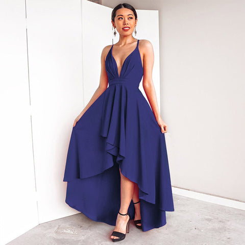 Robe de soirée à lacets