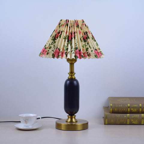 Lampe décorative de chambre principale de mariage en céramique de style chinois chaleureux