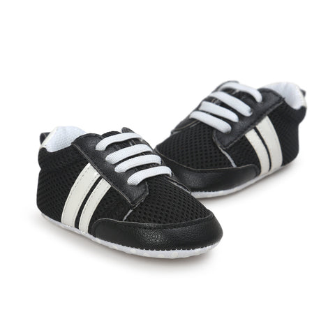 Chaussures Bébé Garçon Fille Mocassins Cuir PU Antidérapantes Souples Baskets Nouveau-né