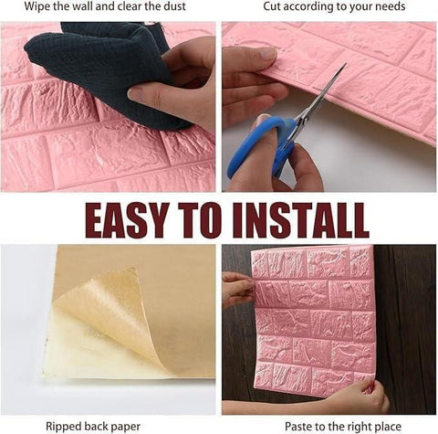 Papier peint auto-adhésif étanche pour plafond (Lot de 2)