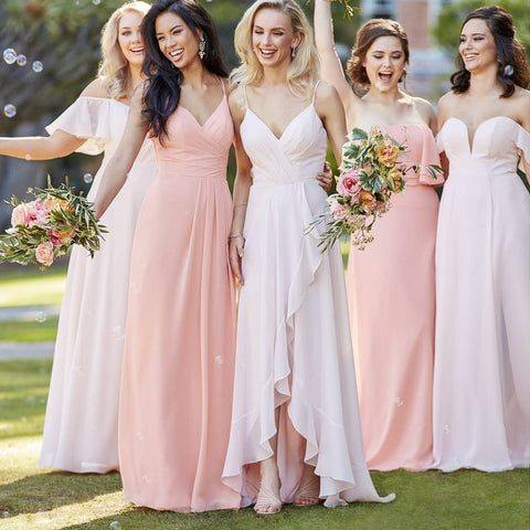 Cintre Robe de sœur de mariage en plein air Banquet