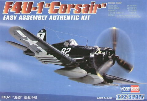 Jouets éducatifs avion de chasse F4U-1D