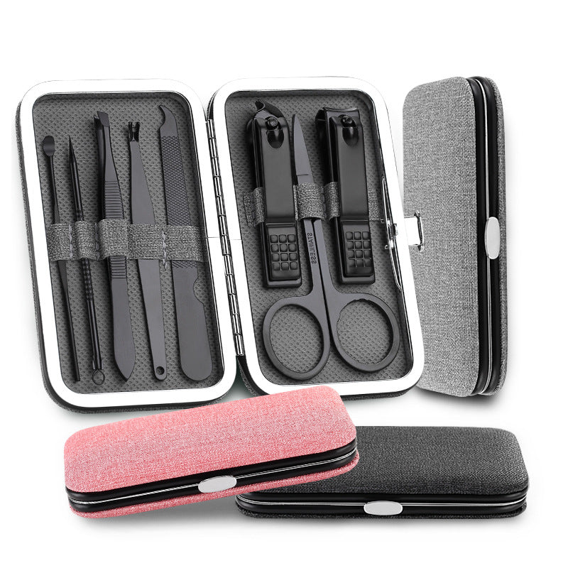 Manicure tool nail clipper 8 piece set - Fashionner