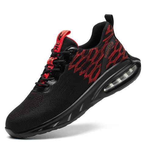 Summer Breathable Anti-Smash And Anti-Puncture Safety Shoes Wear-Resistant Breathable Work Shoes Safety Shoes - Fashionner