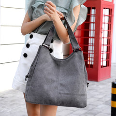 Canvas Shoulder Bag Tote Ladies Hand Bags Luxury Handbags for Women Messenger Bags - Fashionner