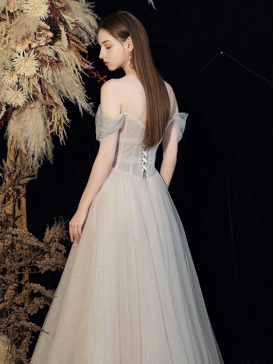 Star Sky Dress Skirt Slim Off Shoulder - Fashionner