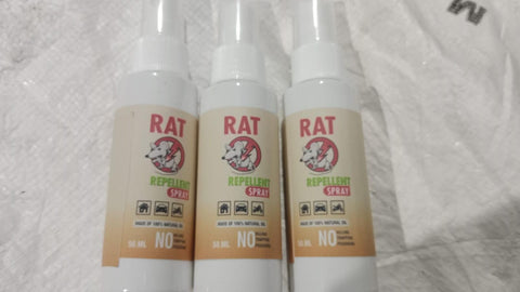 Spray répulsif anti-rongeurs – Spray anti-rongeurs – Répulsif anti-rongeurs – Répulsif anti-rongeurs pour voiture 50 ml (lot de 3)