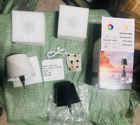 Lampe bouteille sans fil