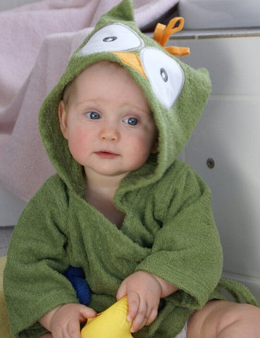 Serviettes de bain pour bébé en coton à capuche pour enfants, modèle animal de dessin animé mignon