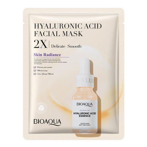 Masque facial au collagène hydratant et raffermissant Masque en tissu Acide hyaluronique Masques faciaux Soin de la peau Gel Soin de la peau