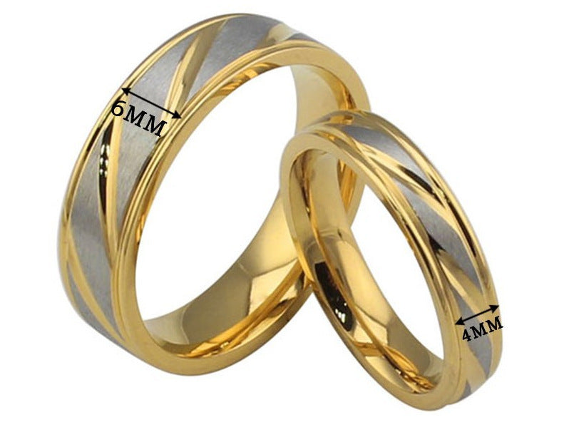 Twill couple ring