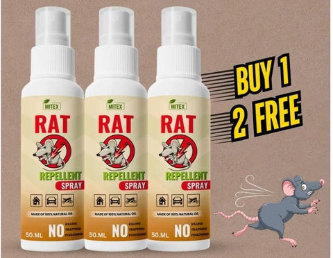 Spray répulsif anti-rongeurs – Spray anti-rongeurs – Répulsif anti-rongeurs – Répulsif anti-rongeurs pour voiture 50 ml (lot de 3)