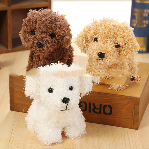 Mignonne peluche chien pendentif poupée Teddy
