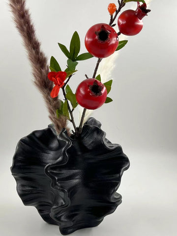 Vase en céramique hydroponique à double usage pour fleurs séchées