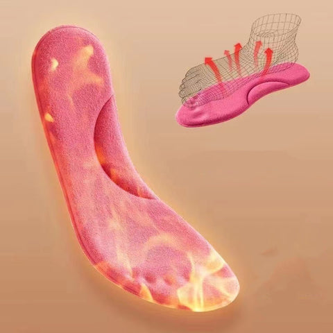 Constant Temperature Self Heating Insole Thickening - Fashionner