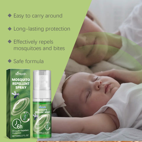 Ximonth Mosquito Repellent Spray For Home, Camping, Outdoor Activities - Portable Insect Bite Prevention And Mosquito Repellent Liquid