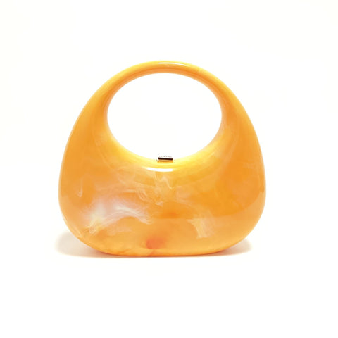 Sac à main pour femme en forme d'œuf d'oie fêlé Moon Ice, sac à bandoulière pour dîner