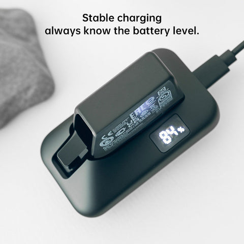 Chargeur de vélo à affichage numérique pour dérailleurs avant et arrière SRAM - Connexion rapide avec indicateur de niveau de batterie en temps réel
