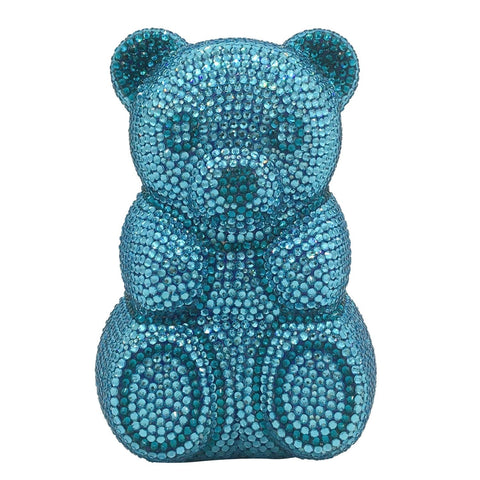 Petit sac de soirée en diamant ours Sac de luxe Banquet diamant Sac à main de soirée animal