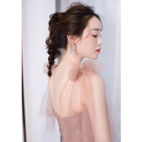 Robe de Soirée de Banquet Femme au Style Sophistiqué