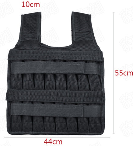 Gilet lesté de sport pour la course